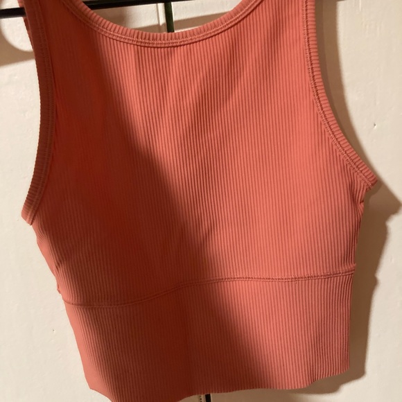 Lululemon Power Pivot Tank Rustic Coral - Picture 4 of 7